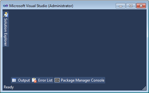 My minimalistic view of the world through Visual Studio 2010