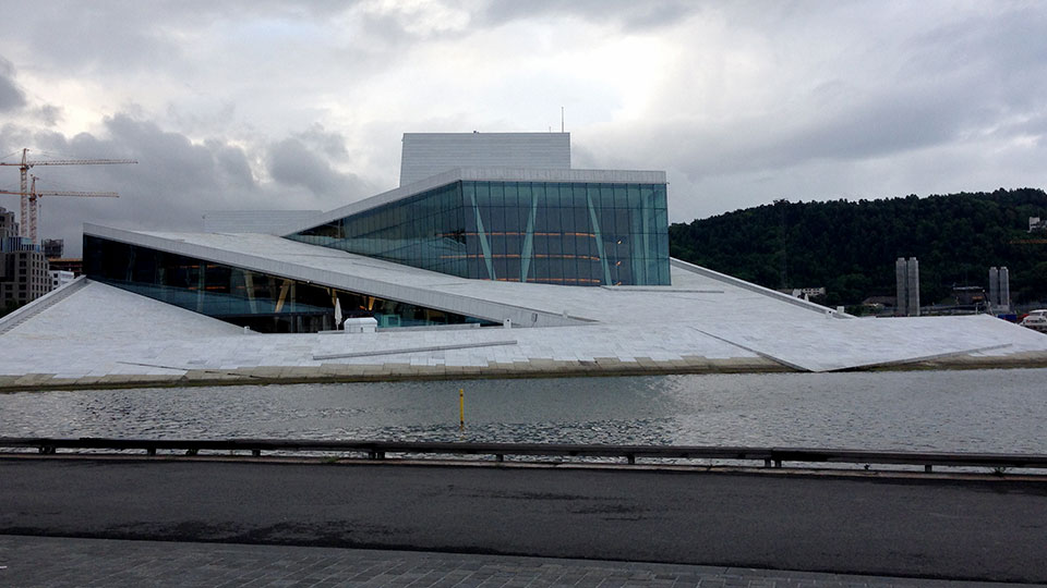 The Oslo Opera House in Norway