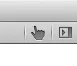 The "hand" icon.